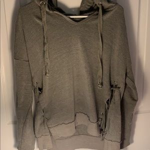 Distressed ocean drive hoodie!!